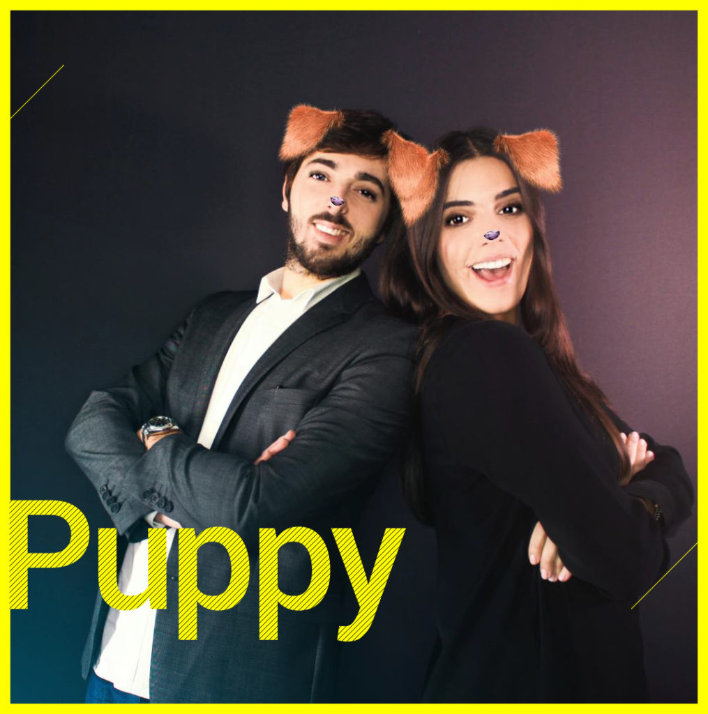 Photobooth Snapchat VIPBOX - Puppy